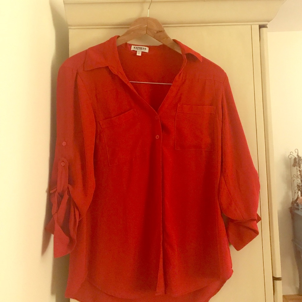 Express red original Portofino shirt